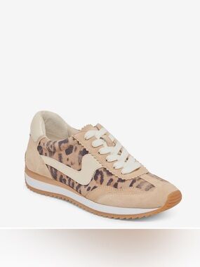 Dolce Vita leopard print sneakers. Size 8.